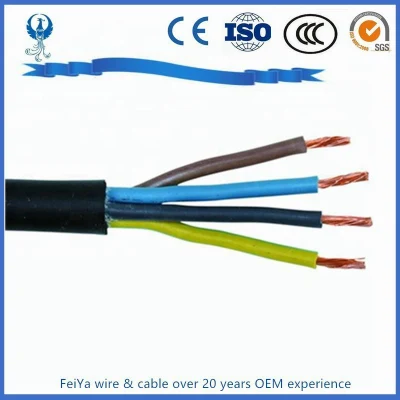 H05vvf Single Core Copper Aluminium PVC House Wiring Electrical Wire Price Building Wire Fire Resistant Control Cable